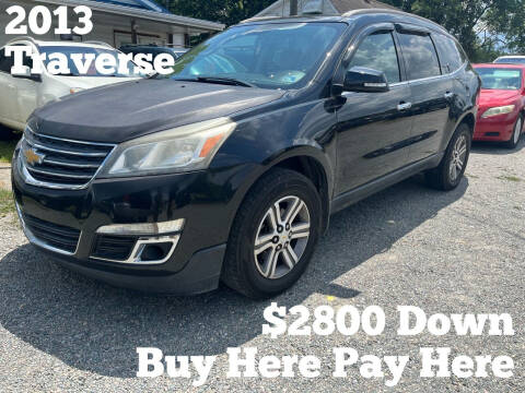 2013 Chevrolet Traverse for sale at ABED'S AUTO SALES in Halifax VA