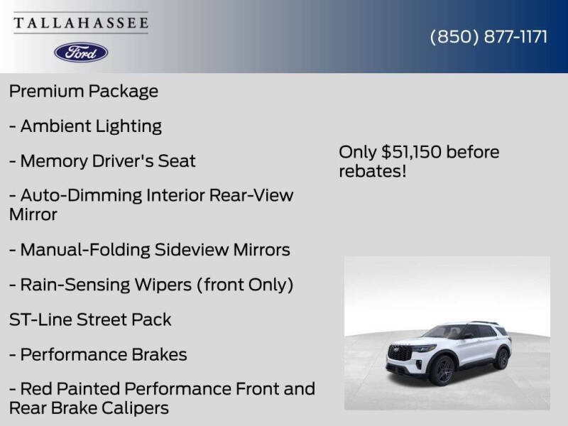 2026 Ford Explorer ST-Line