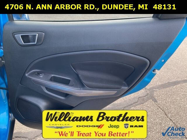 2019 Ford EcoSport SE