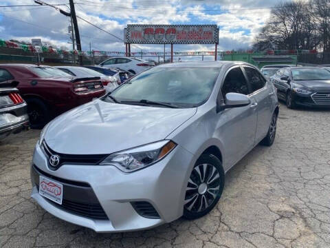 2016 Toyota Corolla for sale at GCC AUTO SALES 2 in Gainesville GA