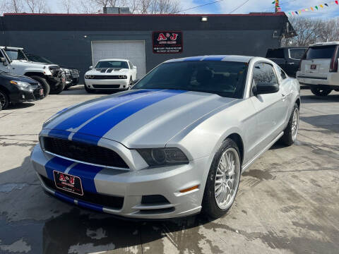 2013 Ford Mustang for sale at A & J AUTO SALES in Eagle Grove IA