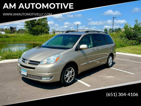 2005 Toyota Sienna for sale at AM AUTOMOTIVE in Forest Lake MN