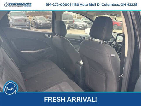 2018 Ford EcoSport SE