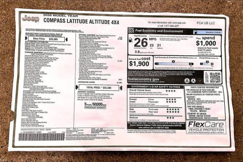 2026 Jeep Compass Latitude