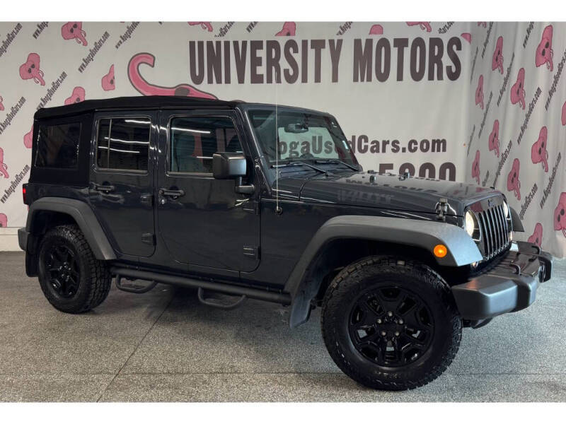 2017 Jeep Wrangler Unlimited Willys Wheeler
