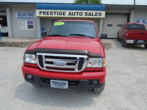 2007 Ford Ranger for sale at Prestige Auto Sales in Lincoln NE