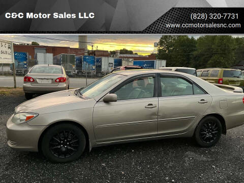 2002 Toyota Camry for sale at C&C Motor Sales LLC in Hudson NC