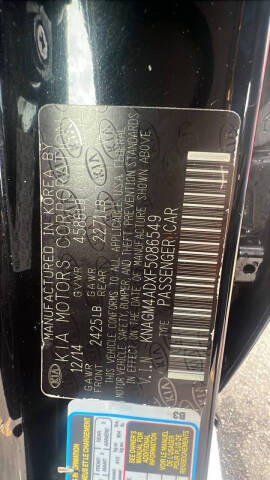 2015 Kia Optima Hybrid