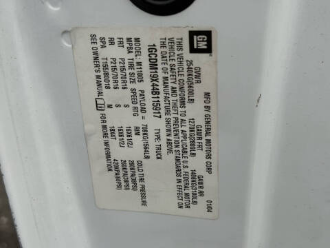 2004 Chevrolet Astro
