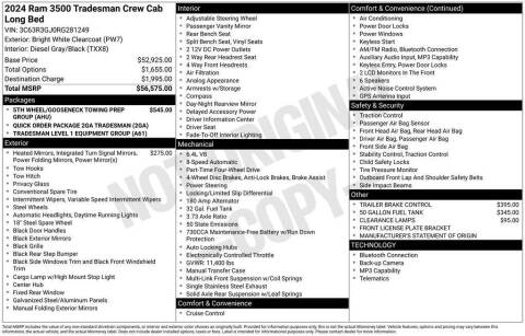 2024 RAM 3500 Tradesman