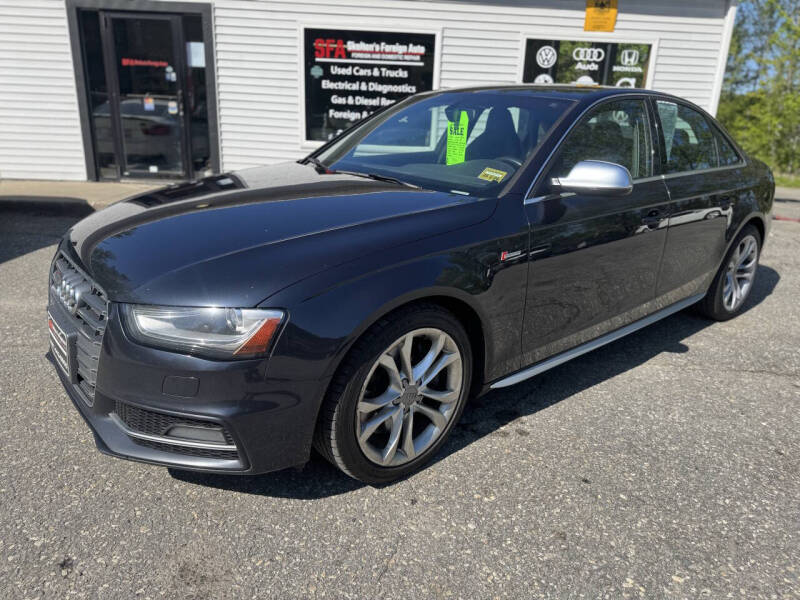 Used 2014 Audi S4 Premium Plus with VIN WAUBGAFL9EA049501 for sale in Bath, ME