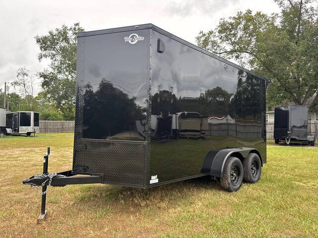 2026 STEEL PINES CARGO 7X14TA Blackout Enclosed Cargo
