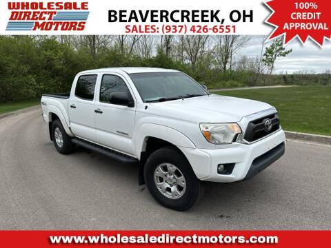 2012 Toyota Tacoma for sale at WHOLESALE DIRECT MOTORS in Beavercreek OH