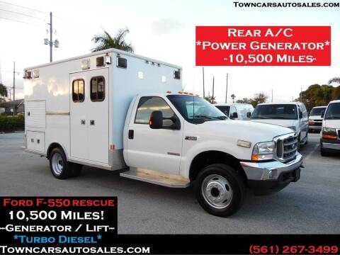 2003 Ford F-550 for sale at Town Cars Auto Sales in West Palm Beach FL