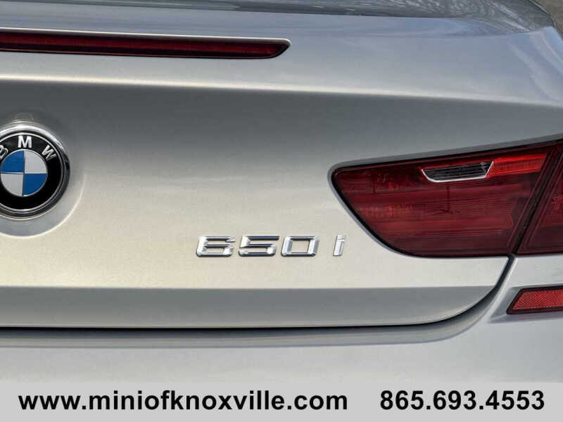 2018 BMW 6 Series 650i