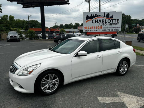 2011 Infiniti G37 Sedan for sale at Charlotte Auto Import in Charlotte NC