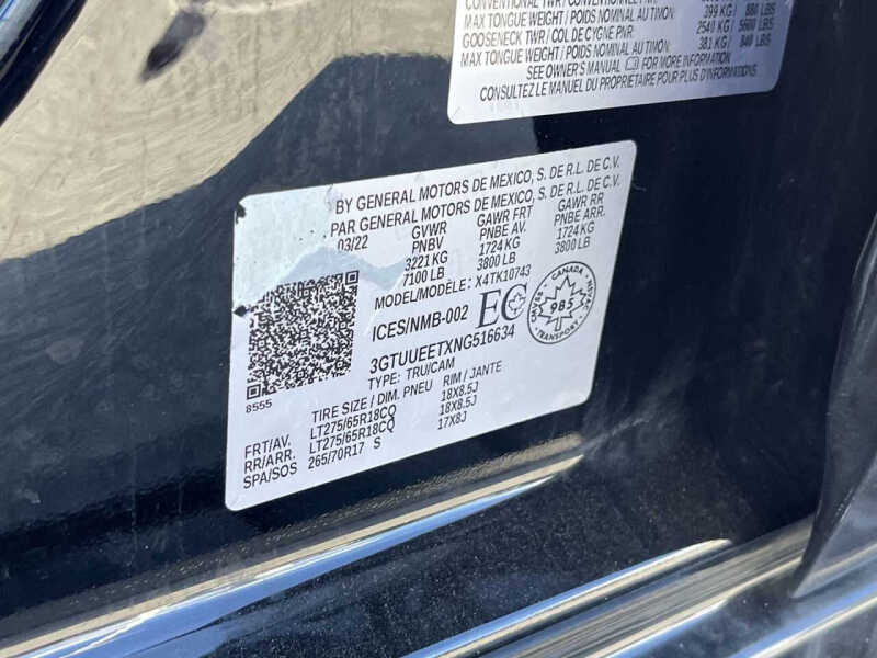 2022 GMC Sierra 1500