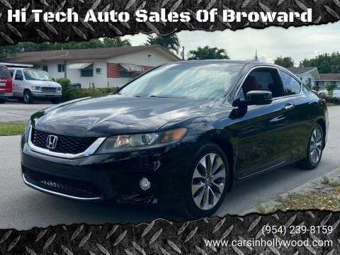 2013 Honda Accord for sale at Hi Tech Auto Sales Of Broward in Hollywood FL