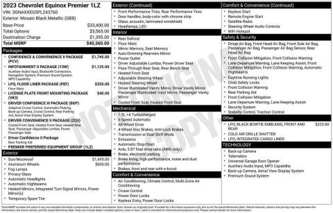 2023 Chevrolet Equinox Premier
