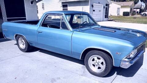 1966 Chevrolet El Camino for sale at Classic Car Deals in Cadillac MI