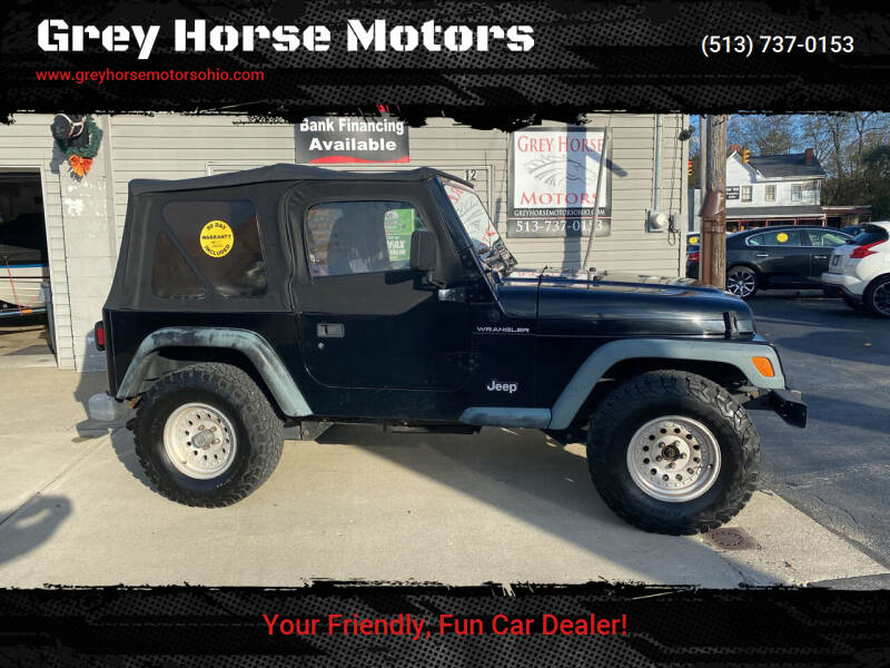 1998 Jeep Wrangler for sale at Grey Horse Motors in Hamilton OH