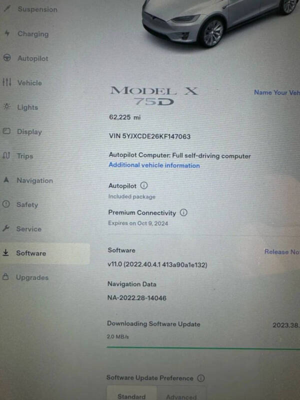 2019 Tesla Model X 75D