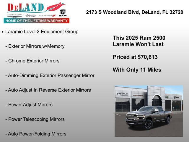2025 RAM 2500 Laramie