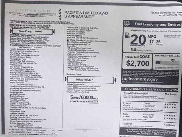2024 Chrysler Pacifica Limited