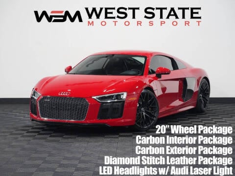 2018 Audi R8 for sale at WEST STATE MOTORSPORT in Federal Way WA