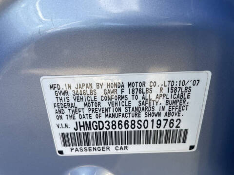 2008 Honda Fit Sport