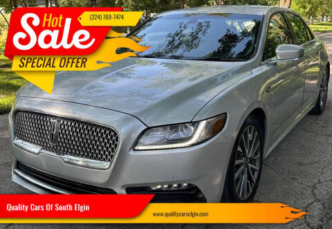 2017 Lincoln Continental Select