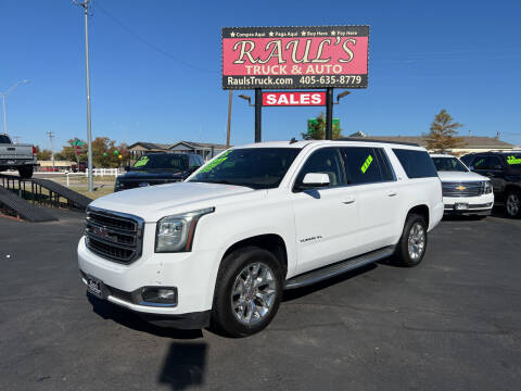2015 GMC Yukon XL for sale at RAUL'S TRUCK & AUTO SALES, INC in Oklahoma City OK