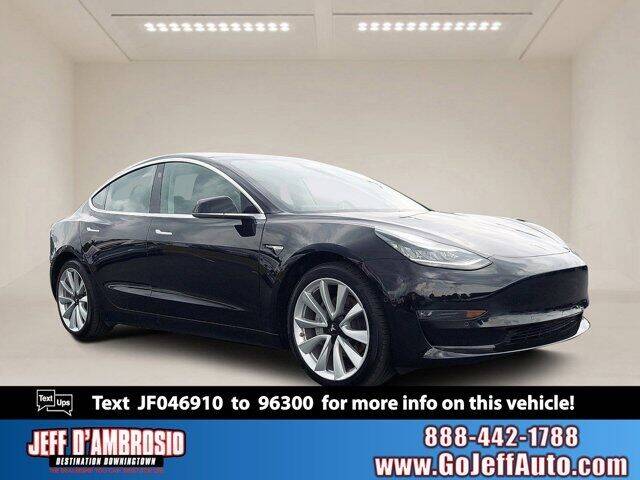 2018 Tesla Model 3 for sale at Jeff D'Ambrosio Auto Group in Downingtown PA