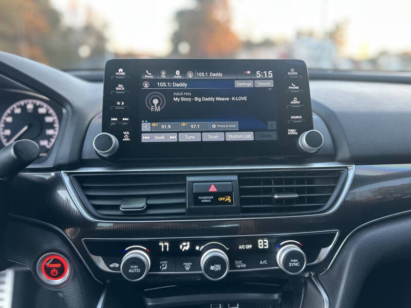 2022 Honda Accord Hybrid Sport