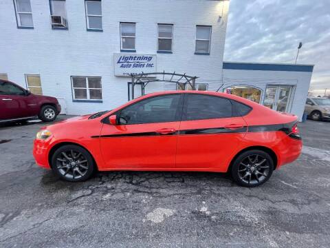 2015 Dodge Dart for sale at Lightning Auto Sales in Springfield IL