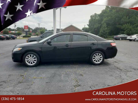 2010 Toyota Camry for sale at CAROLINA MOTORS in Thomasville NC