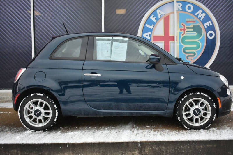 Used 2015 FIAT 500 Pop with VIN 3C3CFFAR3FT545010 for sale in Strongsville, OH