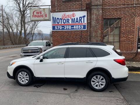 2016 Subaru Outback for sale at Garys Motor Mart Inc. in Jersey Shore PA