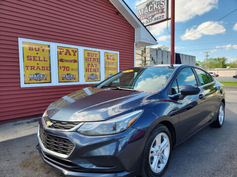 2016 Chevrolet Cruze for sale at Mack's Autoworld in Toledo OH