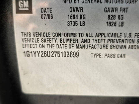 2007 Chevrolet Corvette