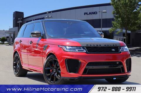 2019 Land Rover Range Rover Sport for sale at HILINE MOTORS in Plano TX