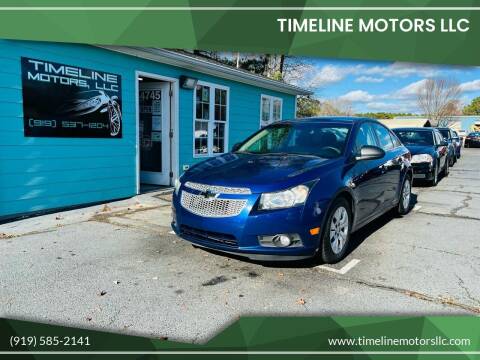 2012 Chevrolet Cruze for sale at Timeline Motors LLC in Clayton NC