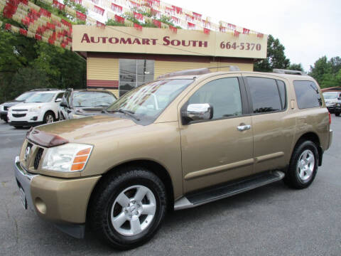 2004 Nissan Armada for sale at Automart South in Alabaster AL