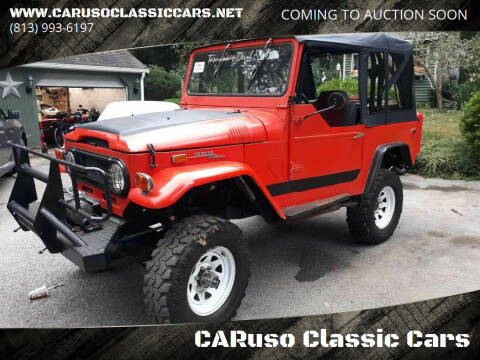 1977 Toyota Land Cruiser for sale at CARuso Classic Cars in Tampa FL