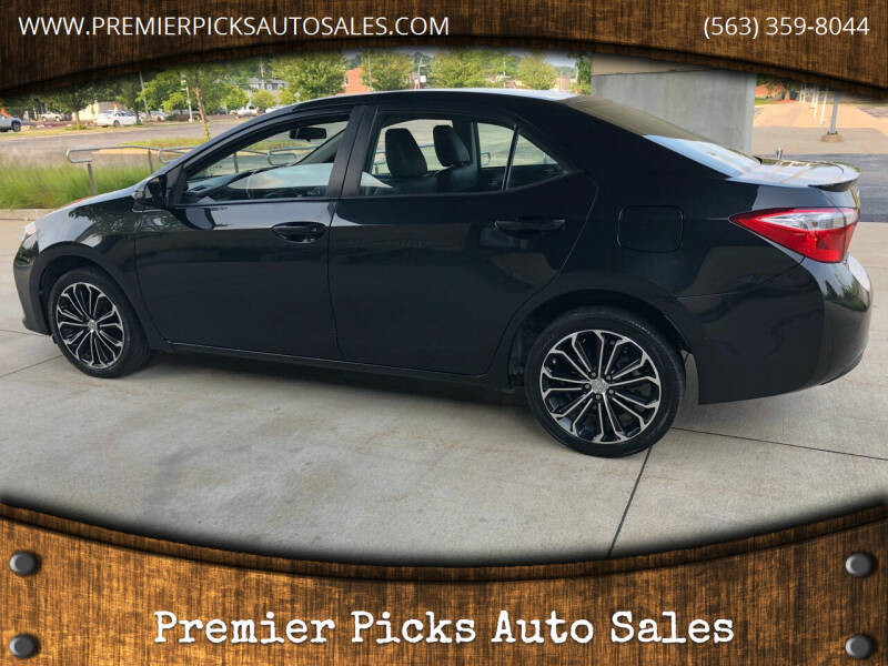 2014 Toyota Corolla for sale at Premier Picks Auto Sales in Bettendorf IA