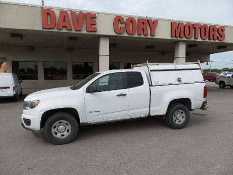 2017 Chevrolet Colorado for sale at DAVE CORY MOTORS in Houston TX