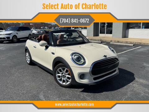 2021 MINI Convertible for sale at Select Auto of Charlotte in Matthews NC