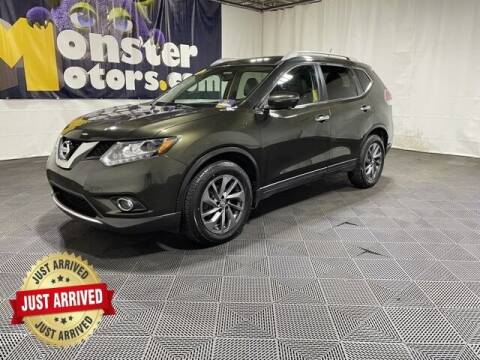 2016 Nissan Rogue for sale at Monster Motors in Michigan Center MI