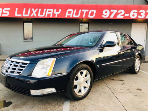 2006 Cadillac DTS for sale at Texas Luxury Auto in Cedar Hill TX