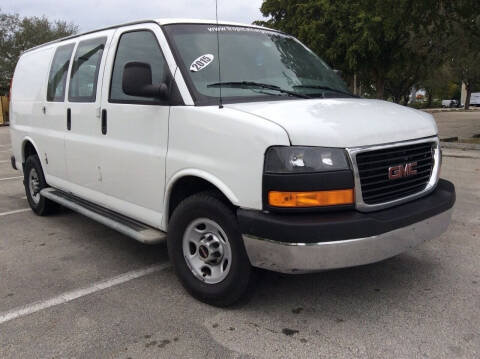 2014 GMC Savana for sale at Tropical Motors Cargo Vans and Car Sales Inc. in Pompano Beach FL